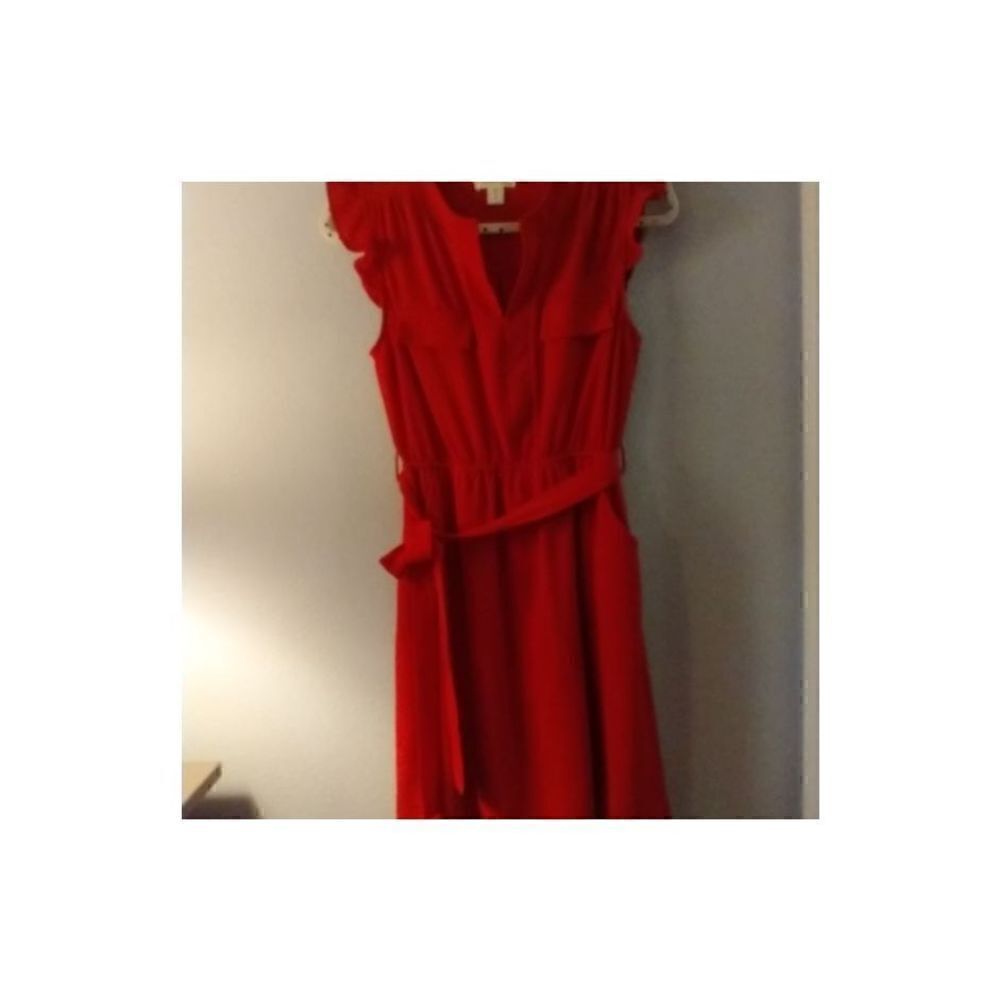 Monteau Red Dress  